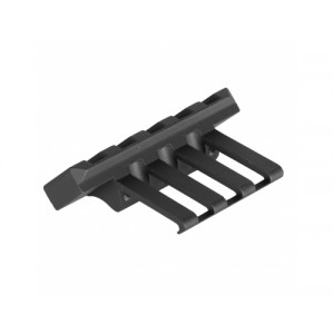 45 Degree Offset Rail Mount for Optics or Accessories - Black